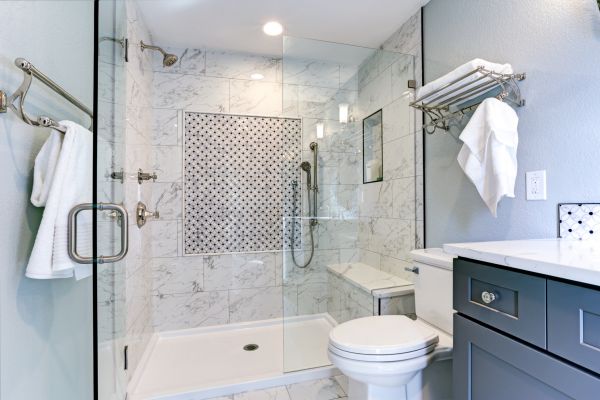 Shower Base Installation in Huntington Beach